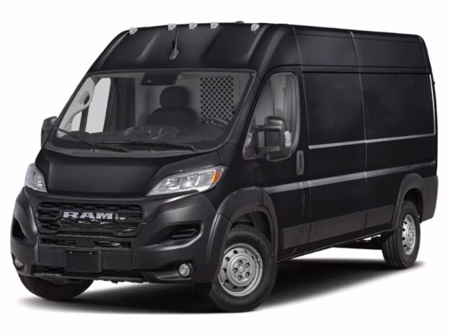 2023 Black Clearcoat Ram ProMaster 2500 High Roof FWD Van