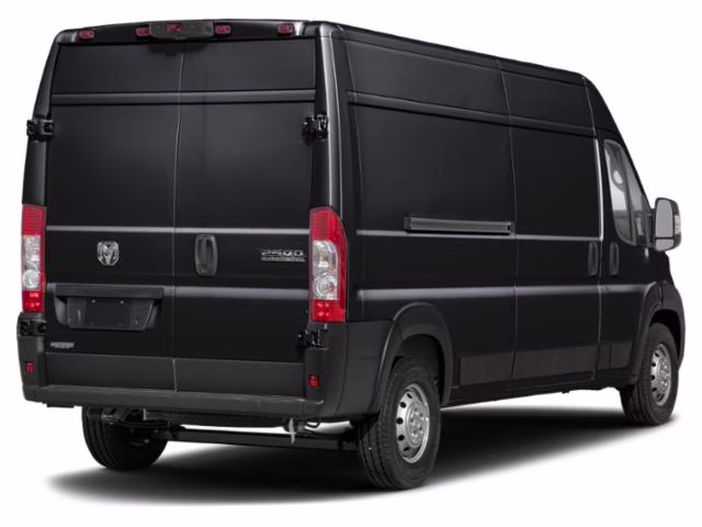 2023 Black Clearcoat Ram ProMaster 2500 High Roof FWD Van