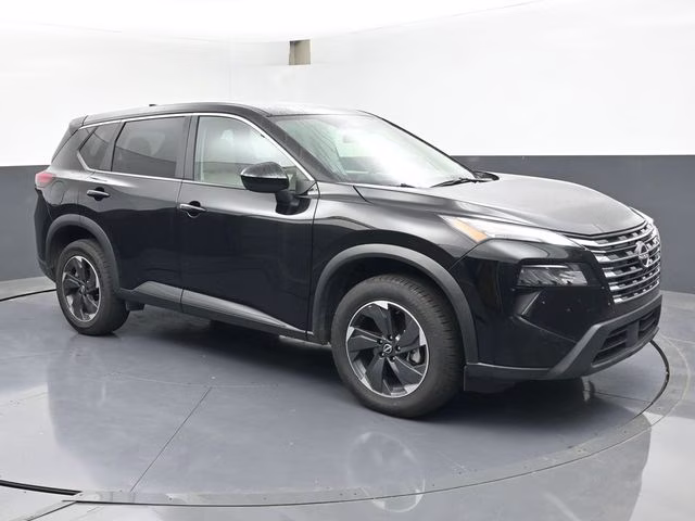2025 Super Black Nissan Rogue SV AWD SUV