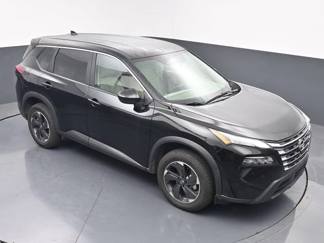 2025 Super Black Nissan Rogue SV AWD SUV