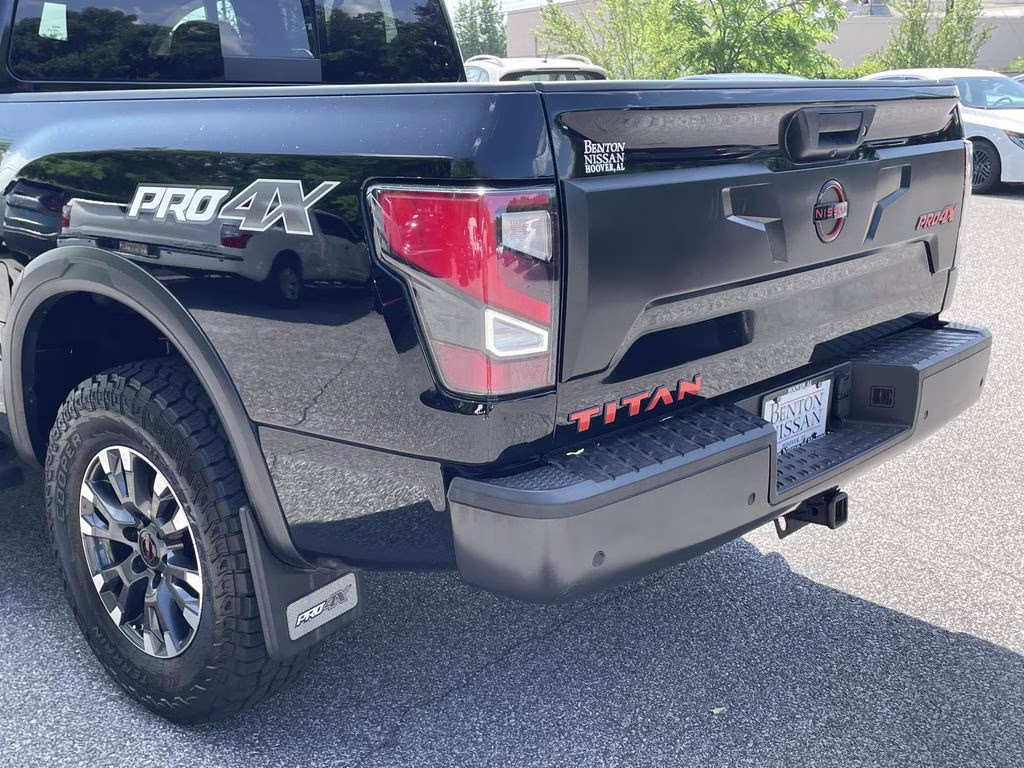 2023 Super Black Nissan Titan PRO-4X 4X4 Truck