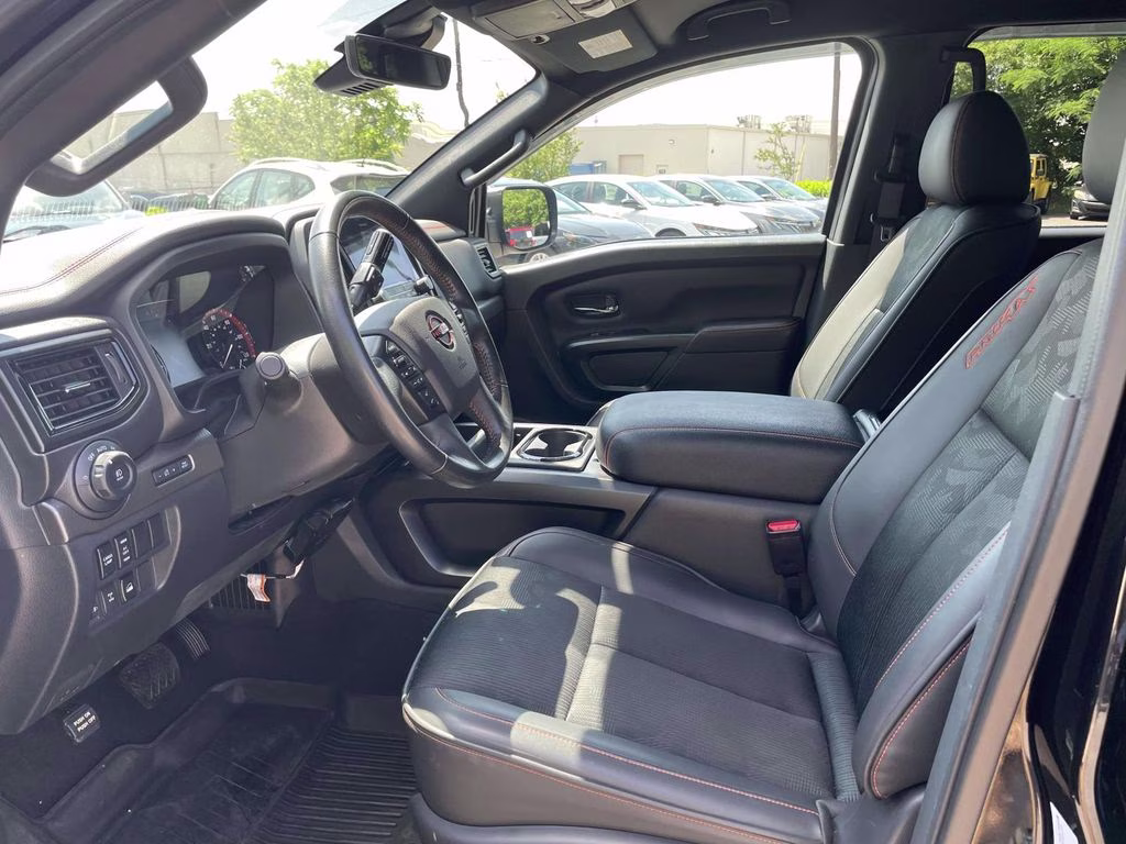 2023 Super Black Nissan Titan PRO-4X 4X4 Truck