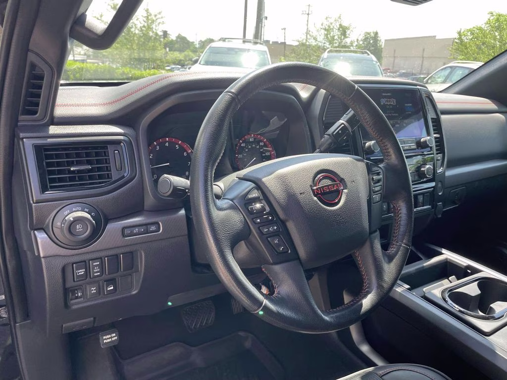 2023 Super Black Nissan Titan PRO-4X 4X4 Truck