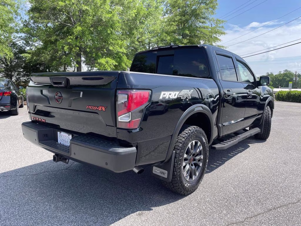 2023 Super Black Nissan Titan PRO-4X 4X4 Truck