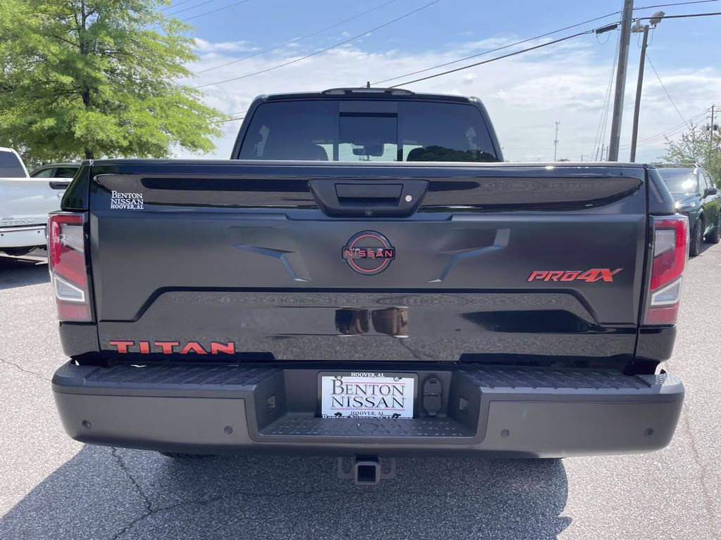 2023 Super Black Nissan Titan PRO-4X 4X4 Truck