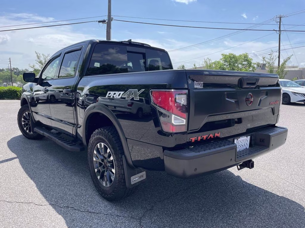 2023 Super Black Nissan Titan PRO-4X 4X4 Truck