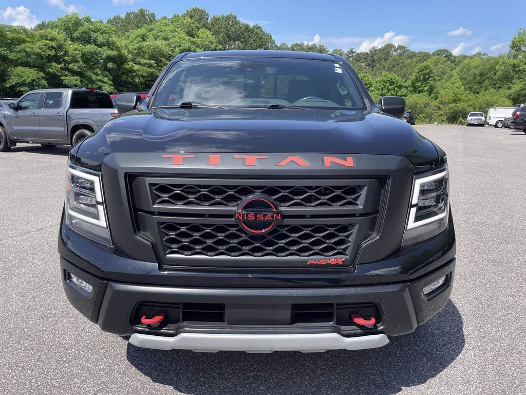2023 Super Black Nissan Titan PRO-4X 4X4 Truck
