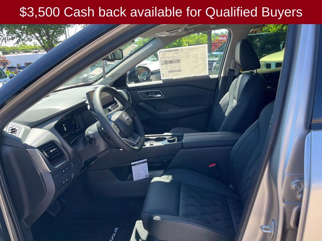 2026 Champagne Silver/Black Nissan Rogue Platinum AWD SUV