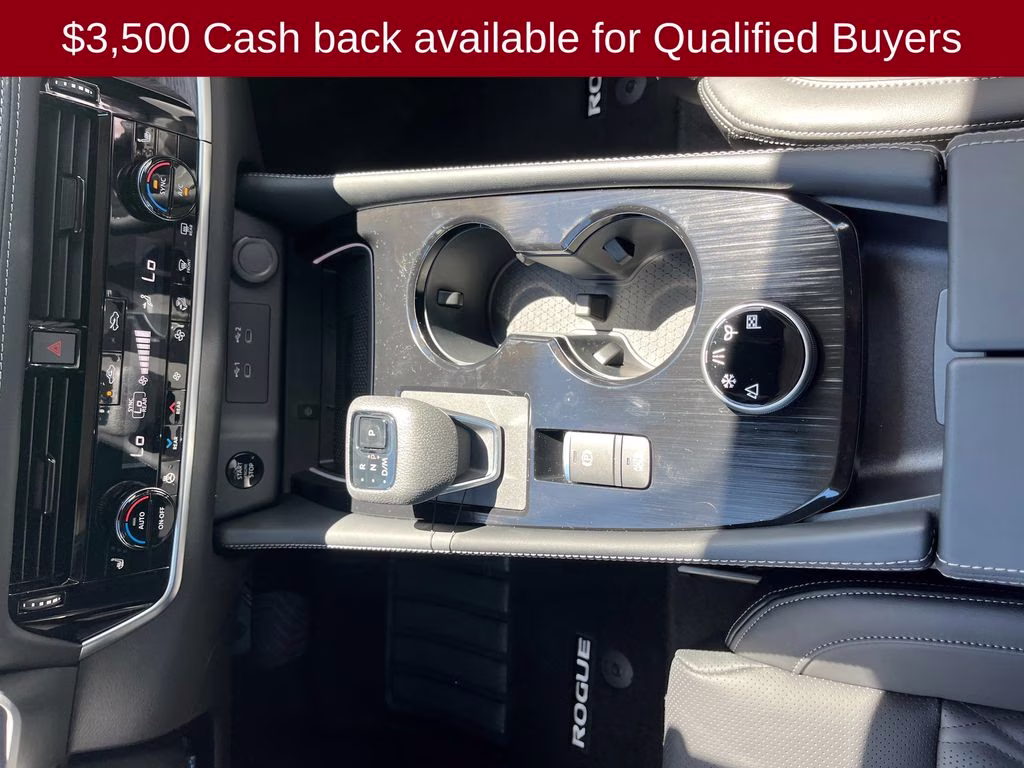 2026 Champagne Silver/Black Nissan Rogue Platinum AWD SUV