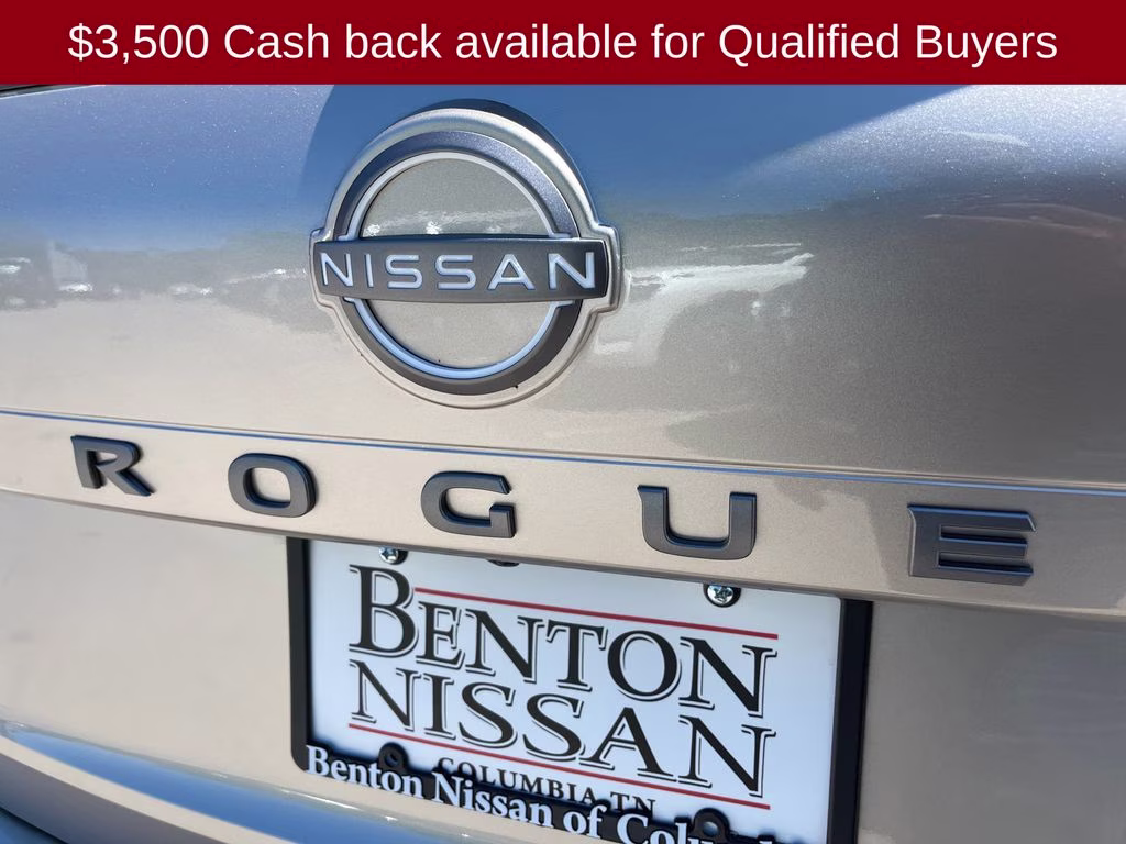 2026 Champagne Silver/Black Nissan Rogue Platinum AWD SUV