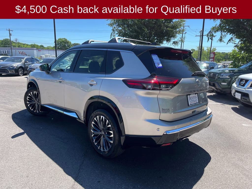 2026 Champagne Silver/Black Nissan Rogue Platinum AWD SUV