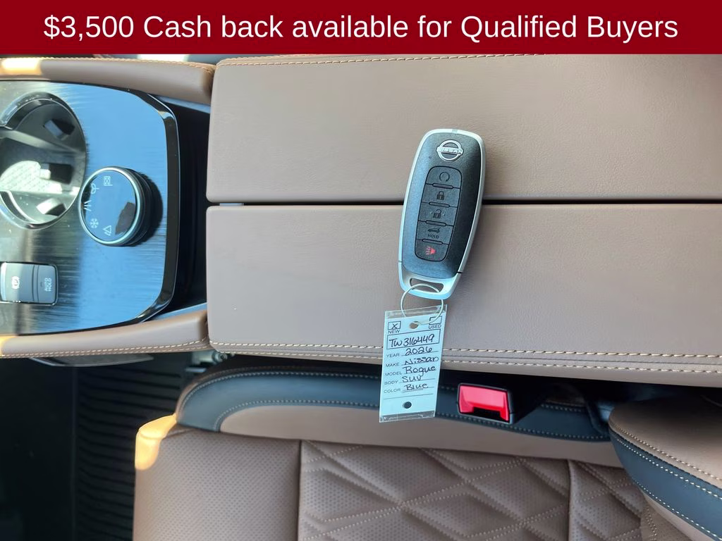 2026 Deep Ocean Blue Pearl Nissan Rogue Platinum AWD SUV