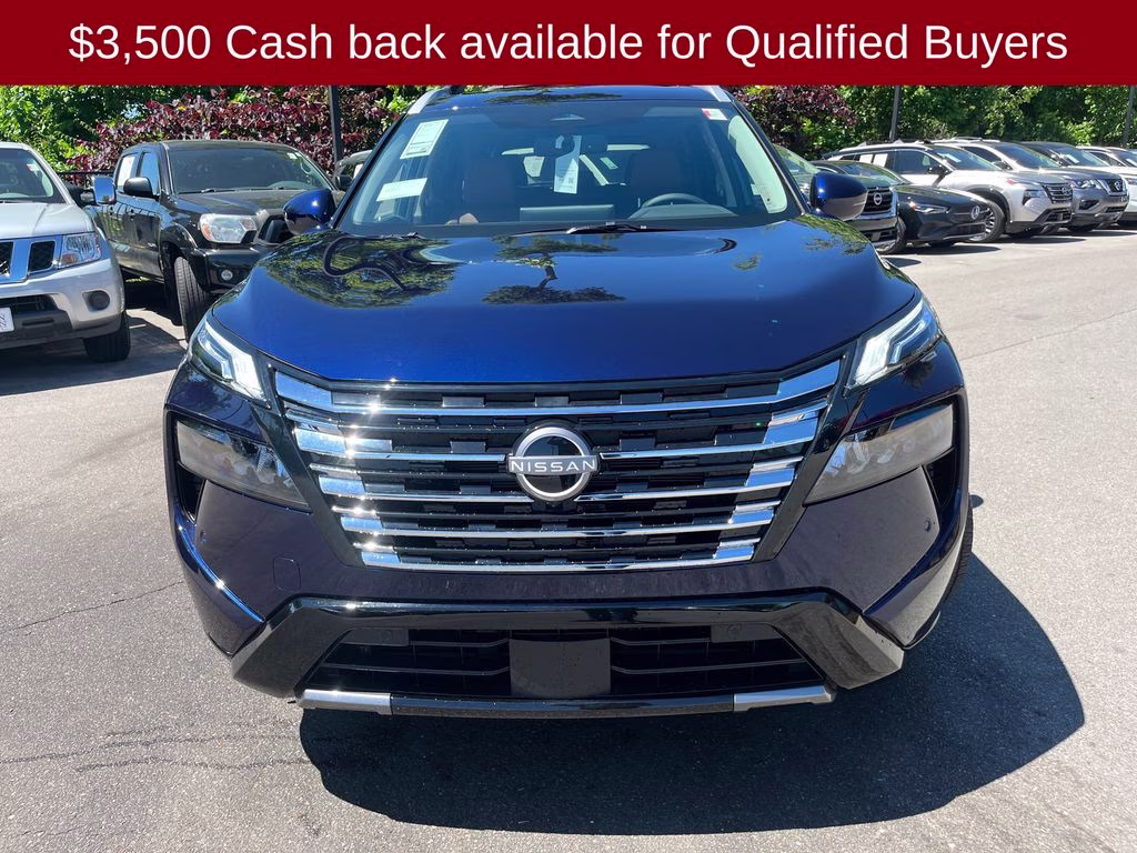 2026 Deep Ocean Blue Pearl Nissan Rogue Platinum AWD SUV