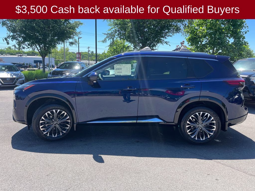 2026 Deep Ocean Blue Pearl Nissan Rogue Platinum AWD SUV