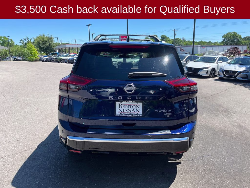 2026 Deep Ocean Blue Pearl Nissan Rogue Platinum AWD SUV
