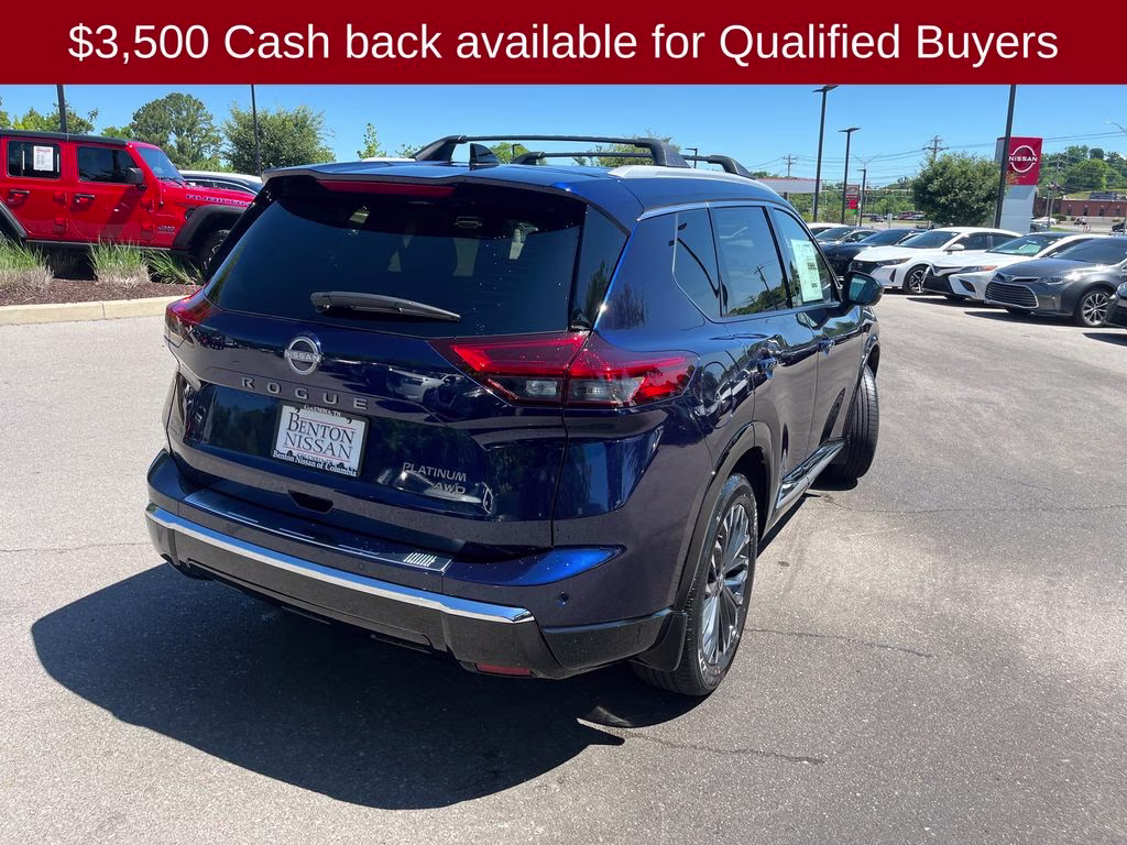 2026 Deep Ocean Blue Pearl Nissan Rogue Platinum AWD SUV