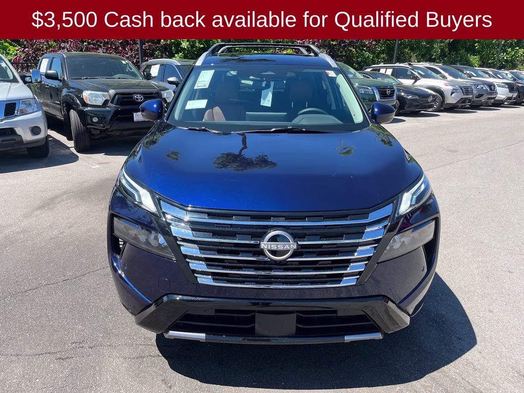 2026 Deep Ocean Blue Pearl Nissan Rogue Platinum AWD SUV