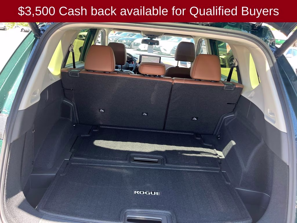 2026 Obsidian Green Nissan Rogue Platinum AWD SUV