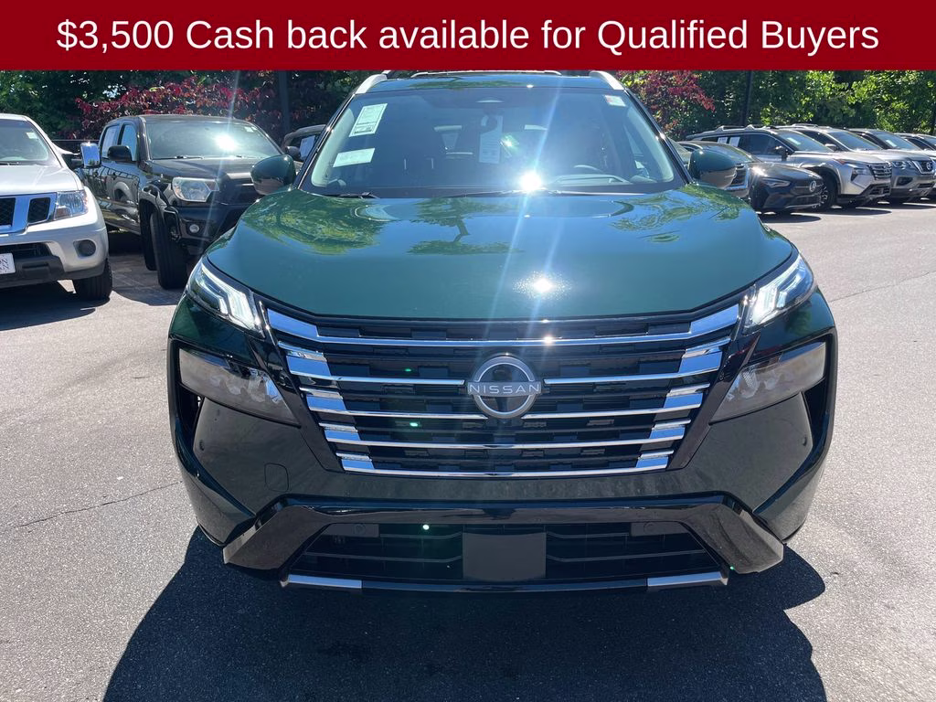 2026 Obsidian Green Nissan Rogue Platinum AWD SUV