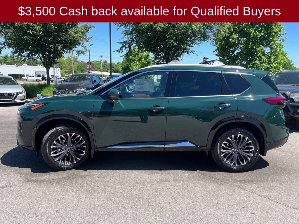 2026 Obsidian Green Nissan Rogue Platinum AWD SUV
