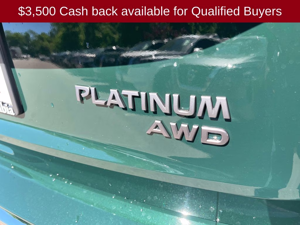 2026 Obsidian Green Nissan Rogue Platinum AWD SUV