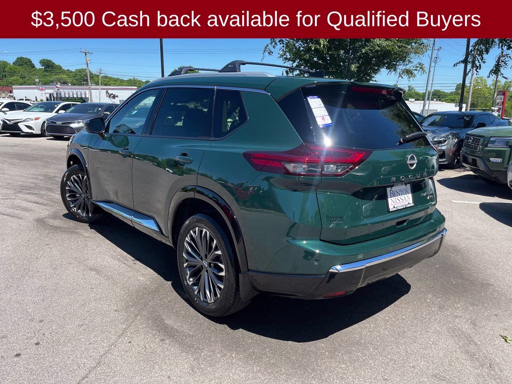 2026 Obsidian Green Nissan Rogue Platinum AWD SUV