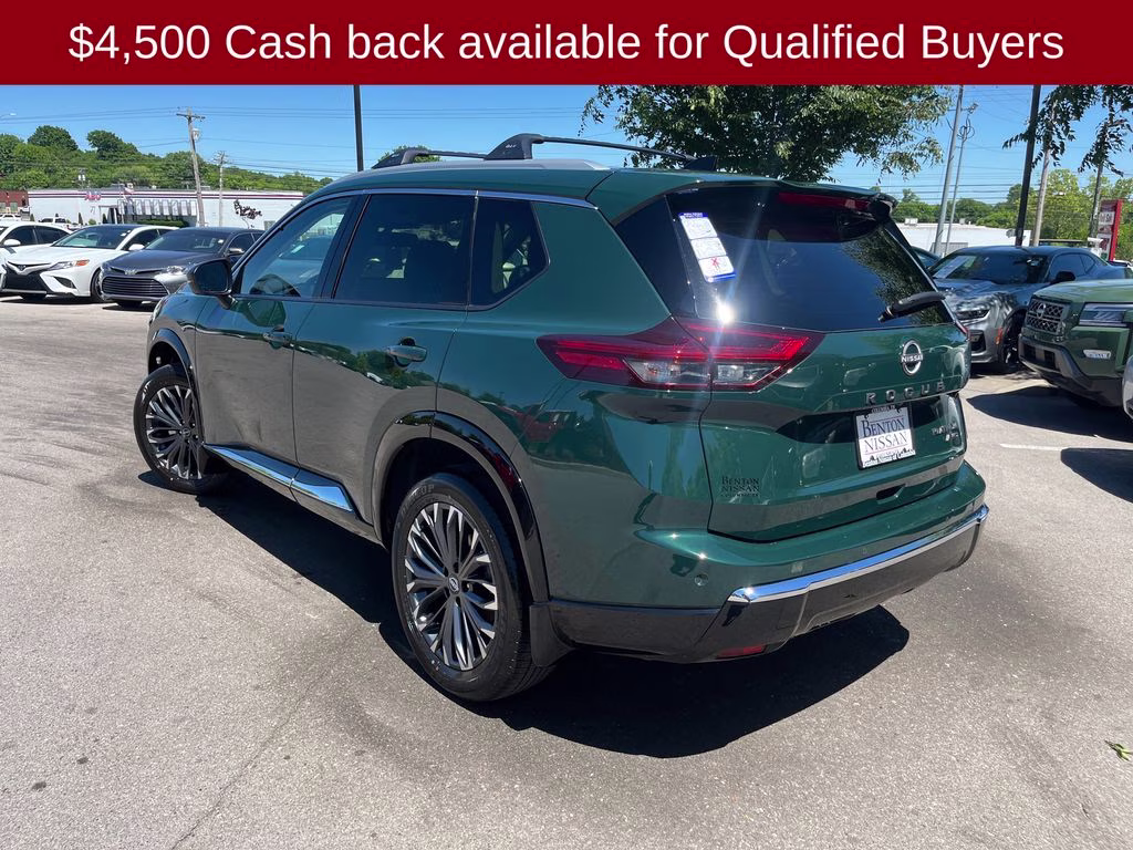 2026 Obsidian Green Nissan Rogue Platinum AWD SUV