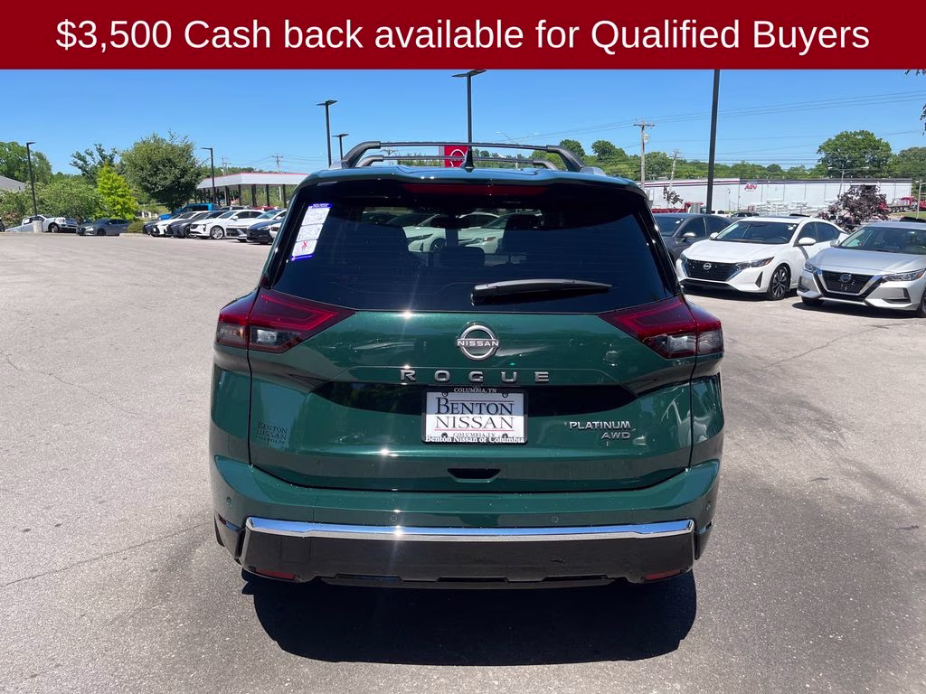 2026 Obsidian Green Nissan Rogue Platinum AWD SUV