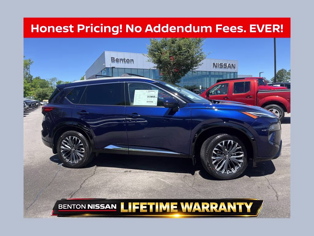 2026 Deep Ocean Blue Pearl Nissan Rogue Platinum AWD SUV