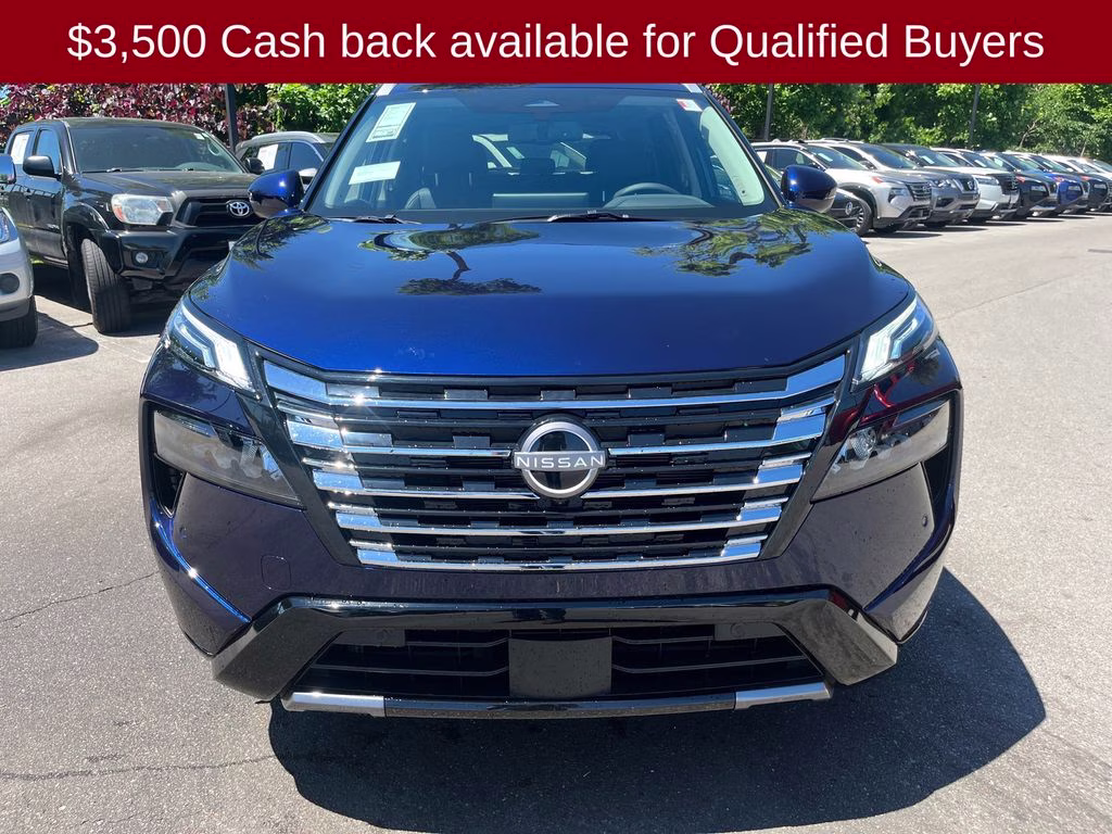 2026 Deep Ocean Blue Pearl Nissan Rogue Platinum AWD SUV