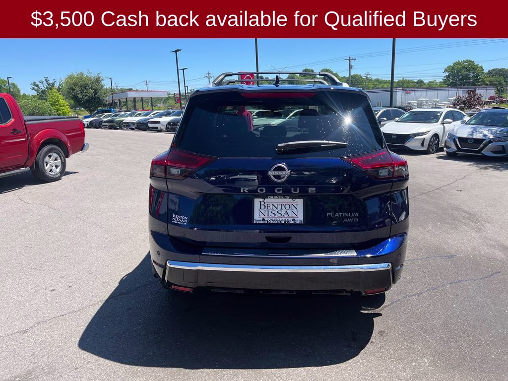 2026 Deep Ocean Blue Pearl Nissan Rogue Platinum AWD SUV