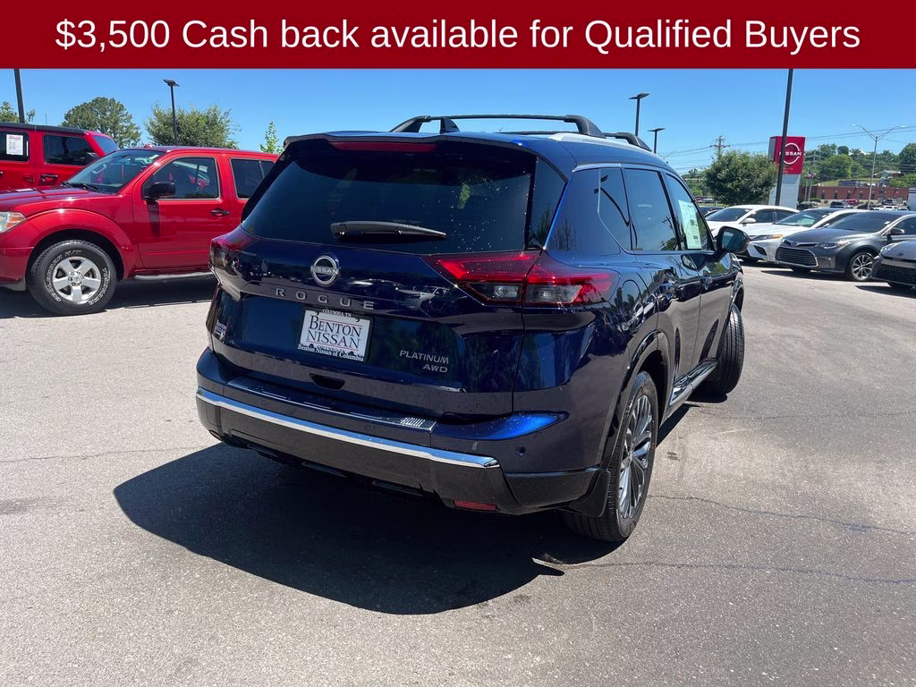 2026 Deep Ocean Blue Pearl Nissan Rogue Platinum AWD SUV