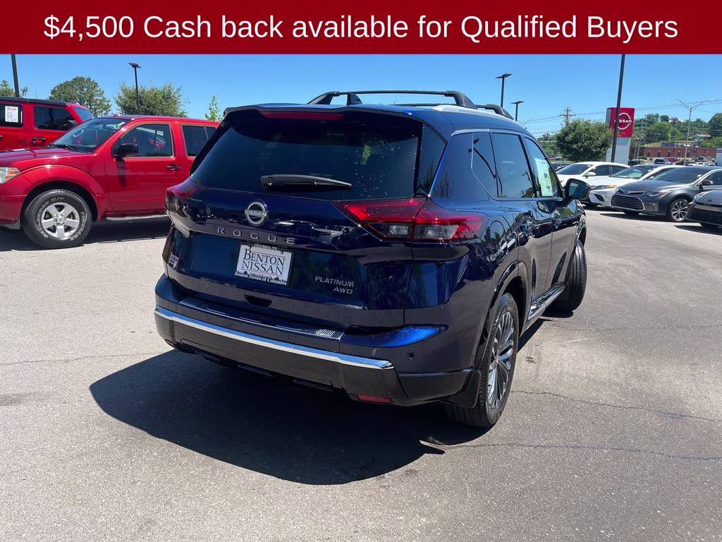 2026 Deep Ocean Blue Pearl Nissan Rogue Platinum AWD SUV
