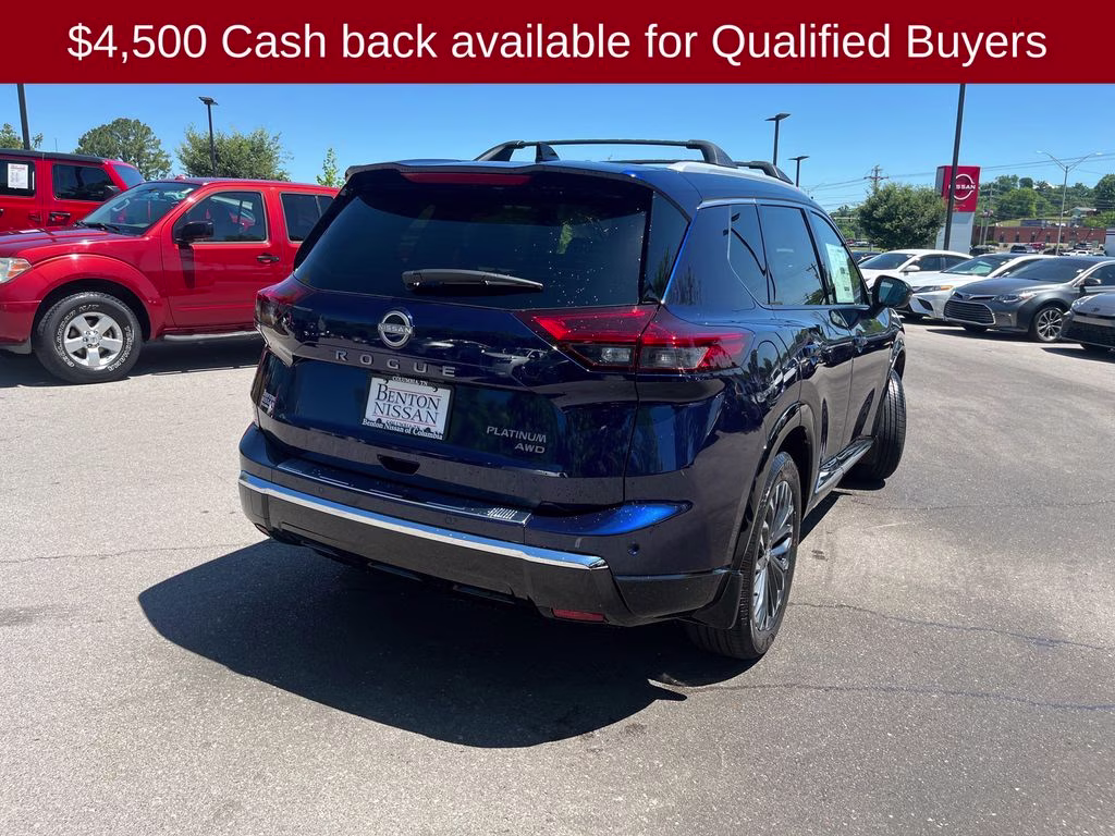 2026 Deep Ocean Blue Pearl Nissan Rogue Platinum AWD SUV