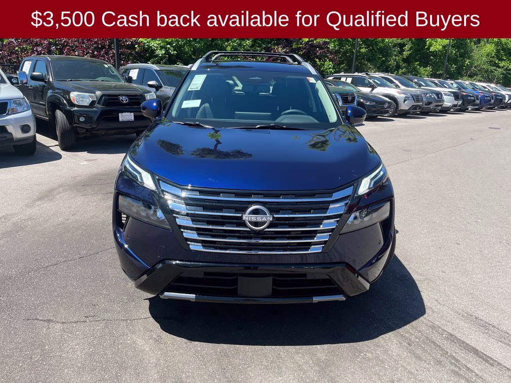 2026 Deep Ocean Blue Pearl Nissan Rogue Platinum AWD SUV