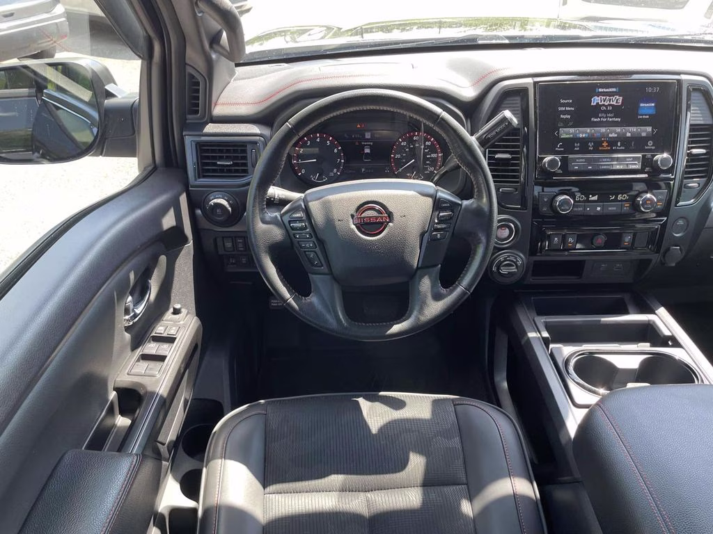 2023 Super Black Nissan Titan PRO-4X 4X4 Truck