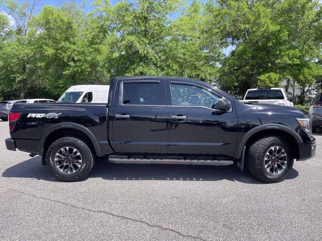 2023 Super Black Nissan Titan PRO-4X 4X4 Truck