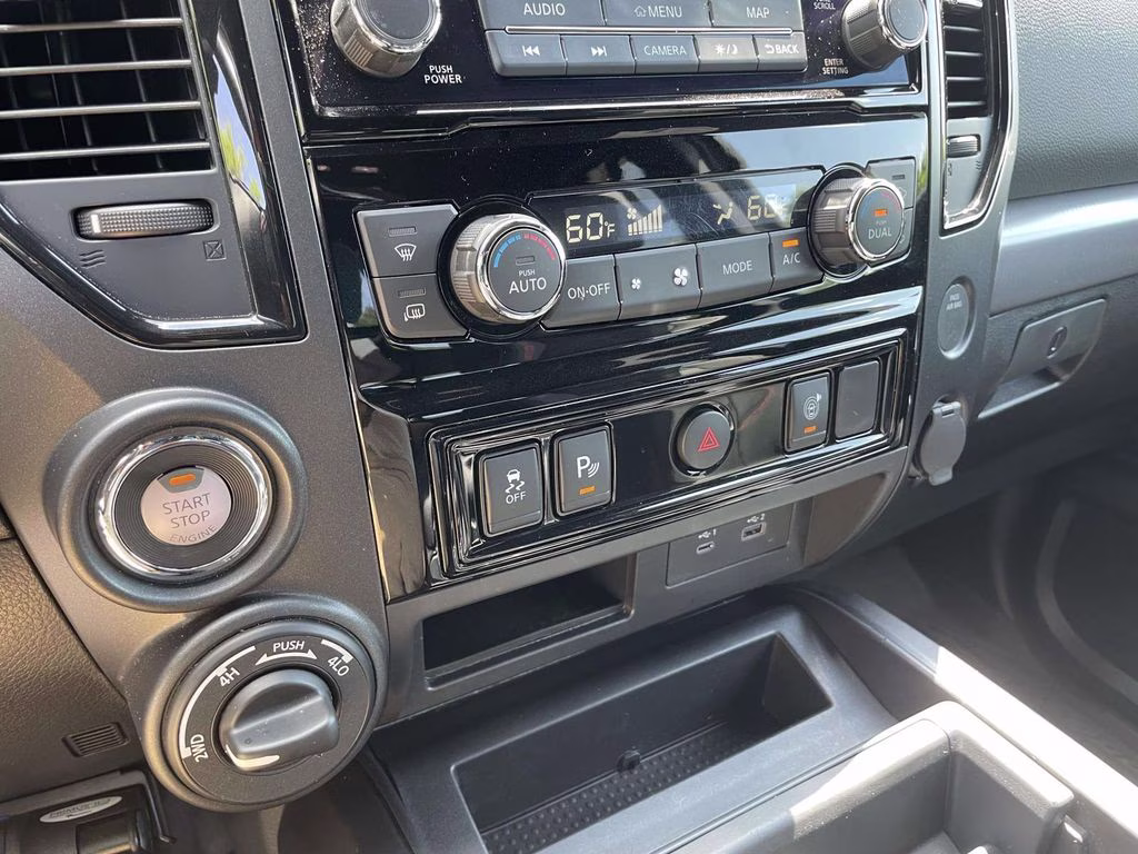 2023 Super Black Nissan Titan PRO-4X 4X4 Truck