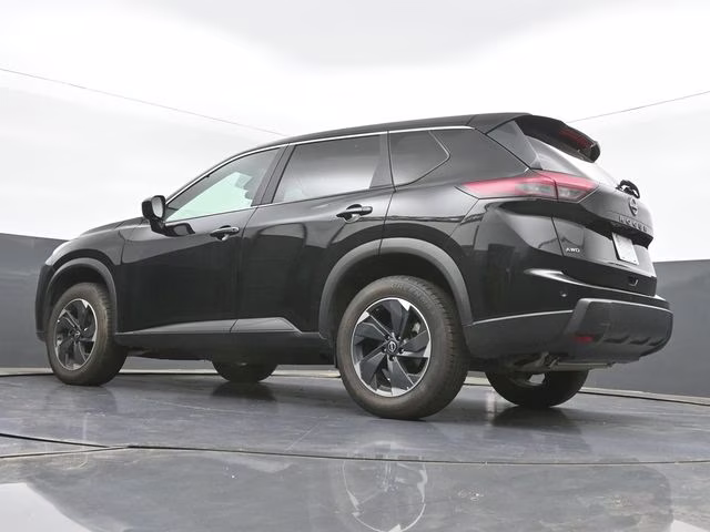 2025 Super Black Nissan Rogue SV AWD SUV
