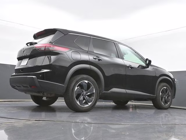 2025 Super Black Nissan Rogue SV AWD SUV