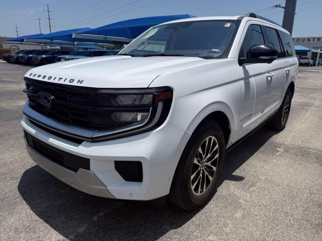 2025 Oxford White Ford Expedition Platinum 4X4 SUV
