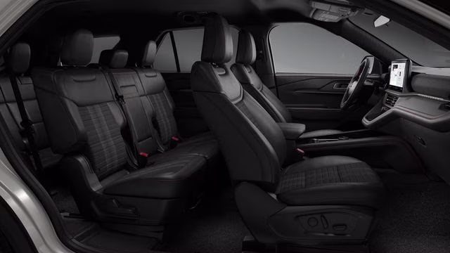 2026 White Ford Explorer ST-Line RWD SUV