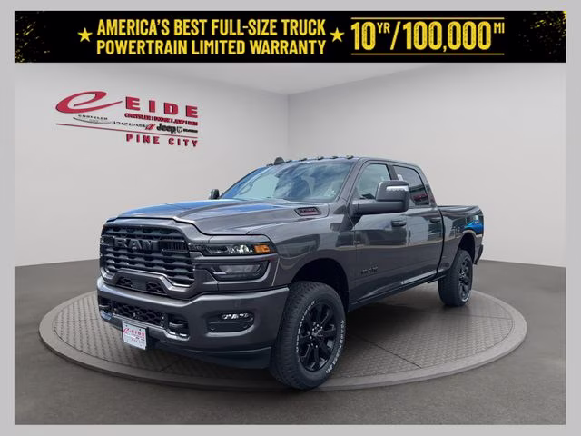 2026 Granite Crystal Metallic Clearcoat Ram 3500 Big Horn Night Edition 4X4 Truck