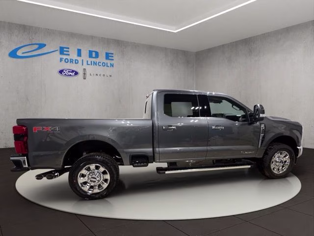2026 Carbonized Gray Metallic Ford Super Duty F-350 SRW Lariat Chrome 4X4 Truck