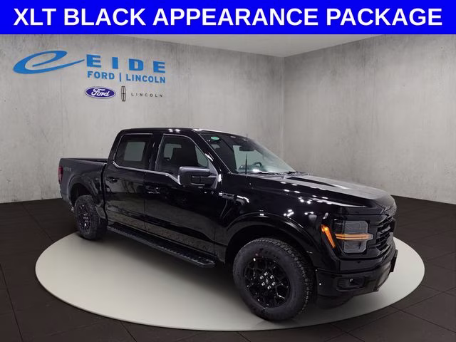 2026 Agate Black Metallic Ford F-150 XLT Black Appearance 4X4 Truck