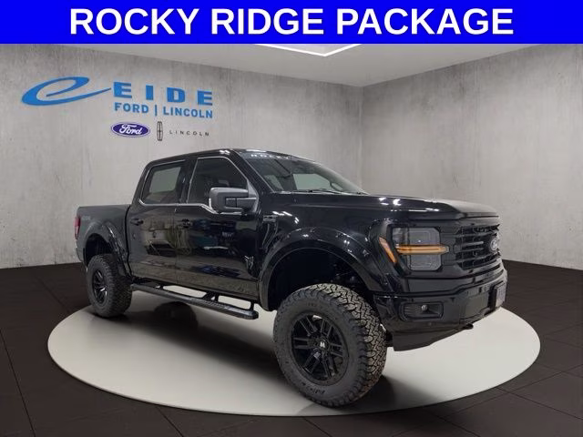 2026 Agate Black Metallic Ford F-150 XLT ROCKY RIDGE 4X4 Truck