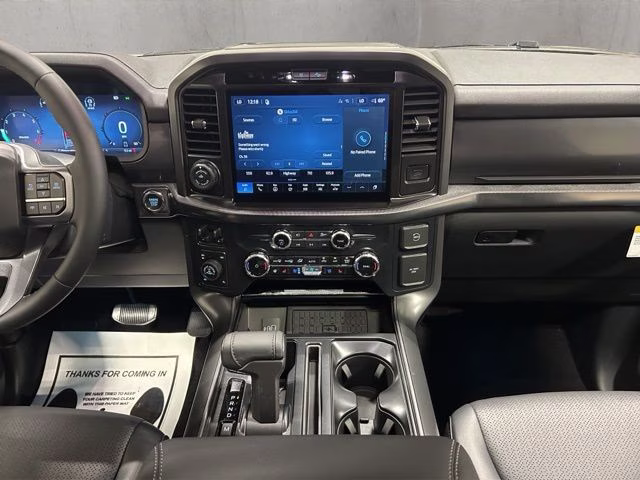 2026 Star White Metallic TC Ford F-150 Lariat Black Appearance 4X4 Truck