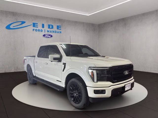 2026 White Metallic Ford F-150 Lariat Black Appearance 4X4 Truck