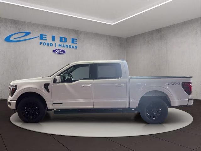 2026 White Metallic Ford F-150 Lariat Black Appearance 4X4 Truck