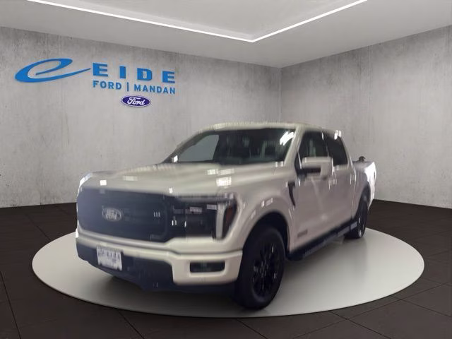 2026 White Metallic Ford F-150 Lariat Black Appearance 4X4 Truck
